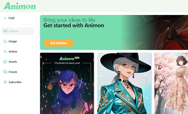 animon ai homepage