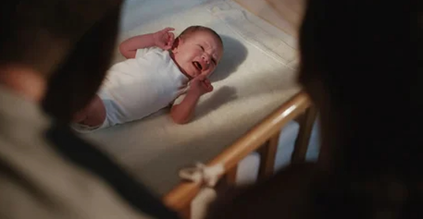 Baby crying in sleep due to separation anxiety