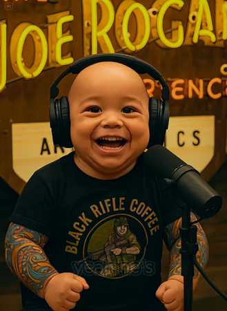 Baby Rogan vs Baby Segura AI baby podcast