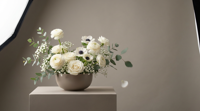 backdrop flower for studio