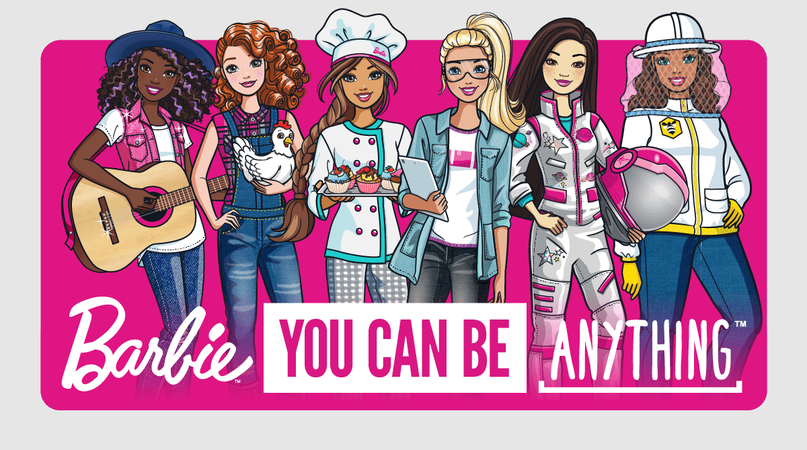 barbie can be anything