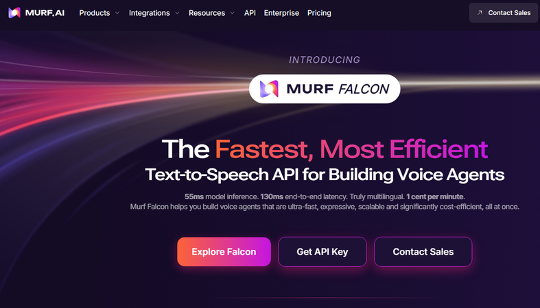 Best AI voice generator Murf AI