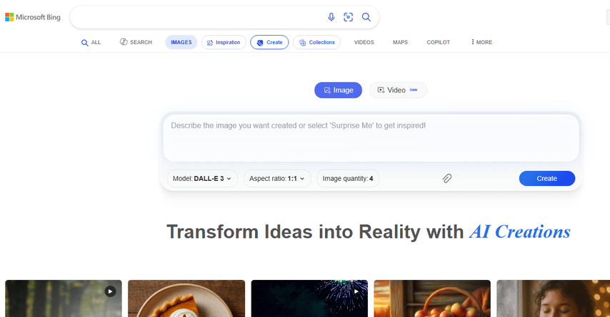 Bing AI Image Generator