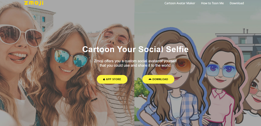 Bitmoji alternative Zmoji