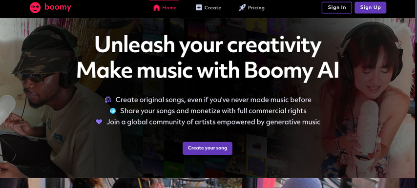 music extender boomy