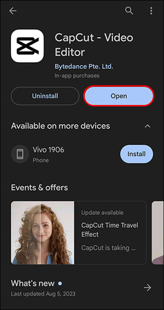 capcut video editing tool