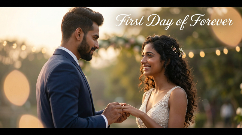 caption for wedding video