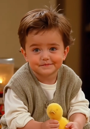 Chandler baby AI video on TikTok
