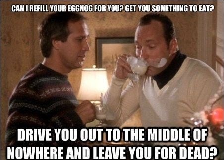 Eggnog Sarcasm