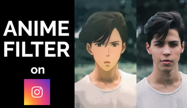 anime portrait style instagram cartoon filter