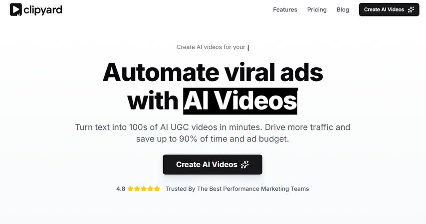 Clipyard Happy New Year video generator
