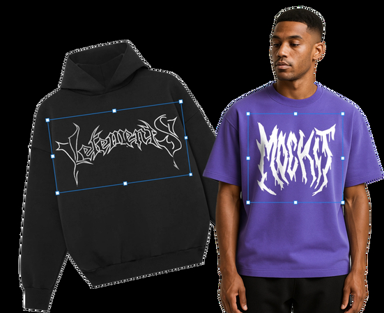 clothing brand mockup prompts