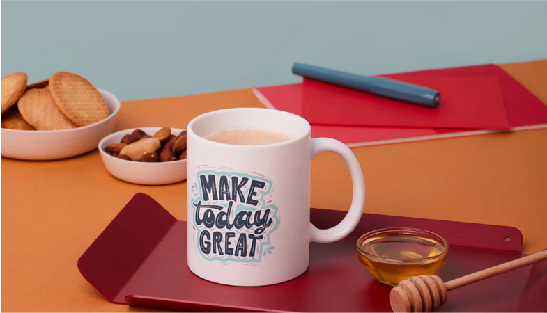 coffee mug mockup prompts