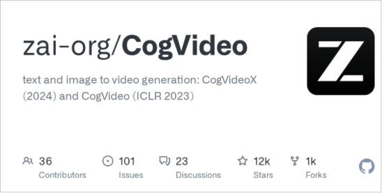 cogvideo open-source