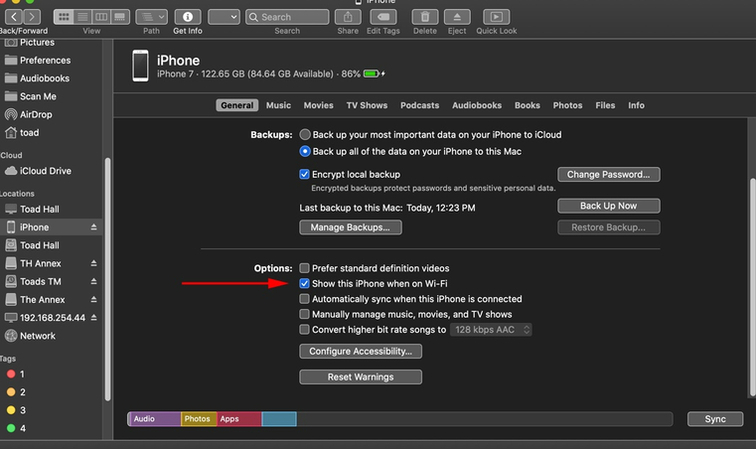 Connecting your phone to Mac