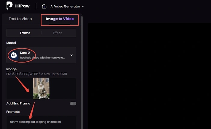 customize dancing cat moves