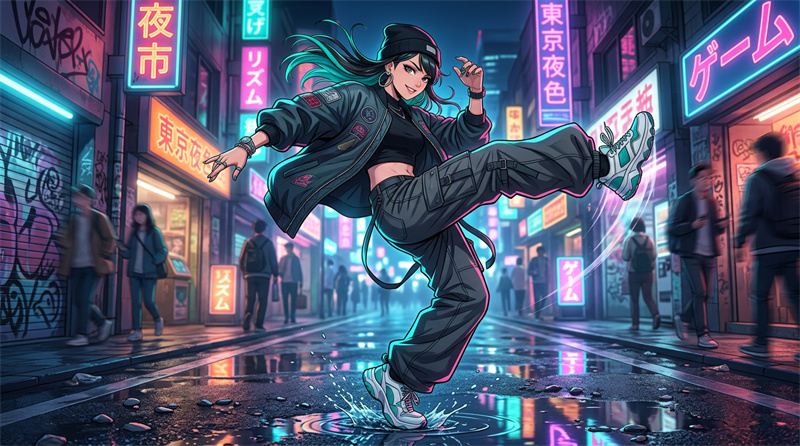 dancing anime video ideas AI