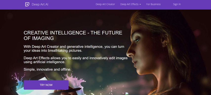 deepart artistic video style transfer