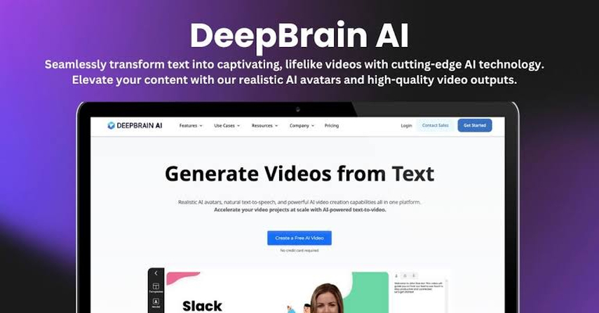 DeepBrain AI as a Dezgo alternative for realistic avatar-based business videos