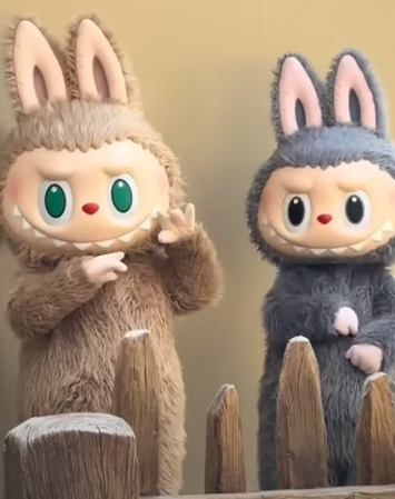 Different Labubu versions