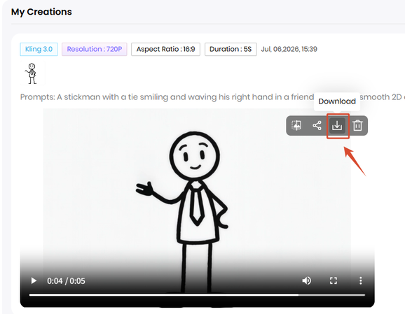download stickman animation video from hitpaw