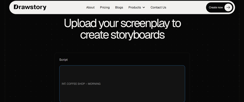 visualize scenes from text