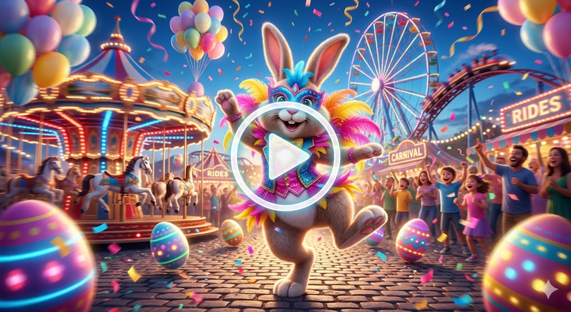 easter dancing prompt