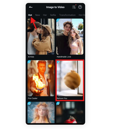 Fillmore app Balloon You body inflation AI effect