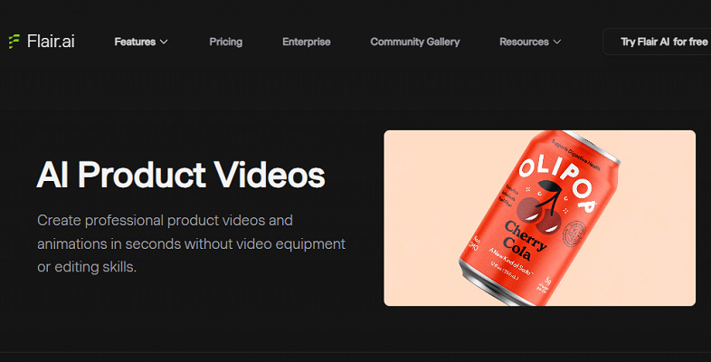 flair.ai product video generator