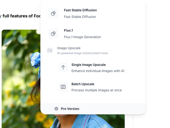 Fooocus advanced image generation features