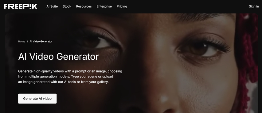 design and template video alternative
