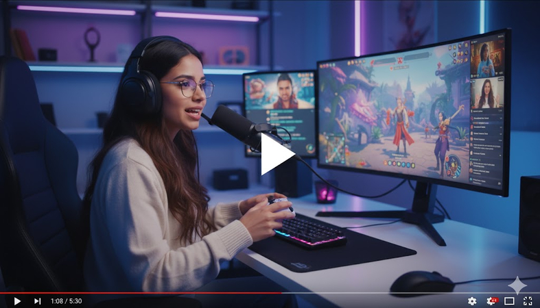 gaming review video prompt