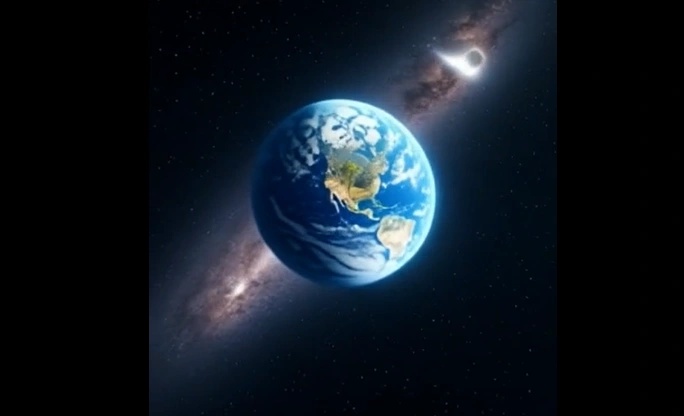 gerar zoom da terra em vídeo