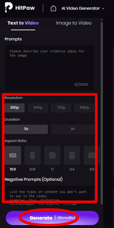 Generating video from text