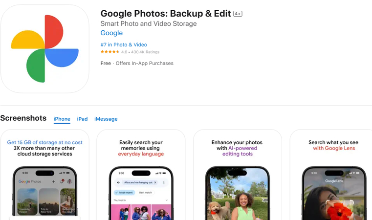 Google photo video maker app