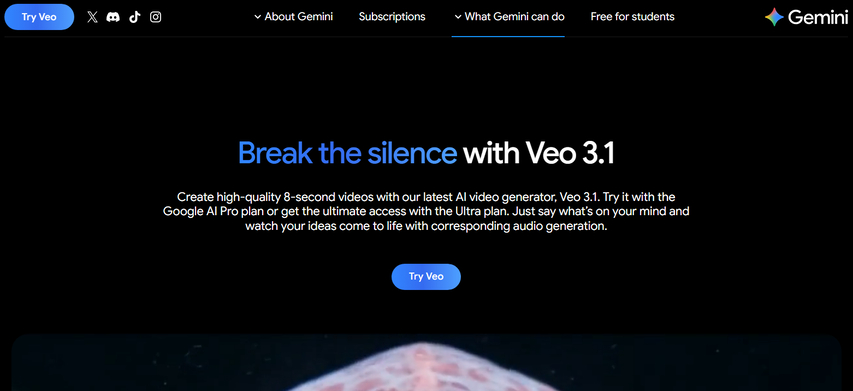 Google Veo 3 Happy New Year video generator