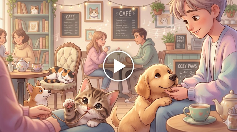 grok cute animal video