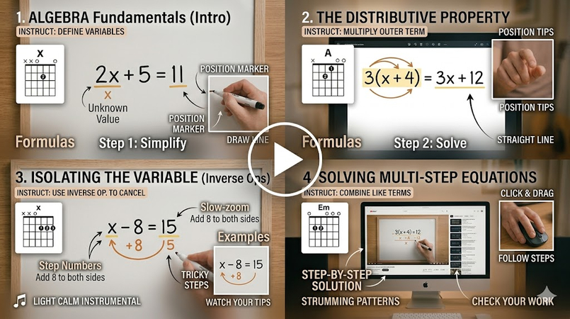 grok math video prompt