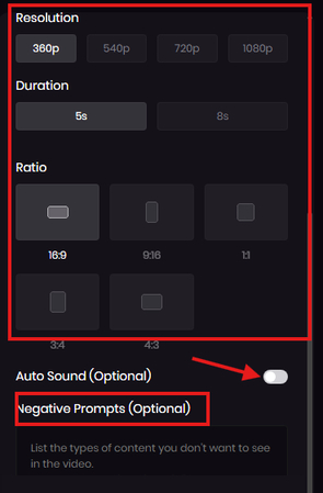 HiPaw Online choose your video resolution