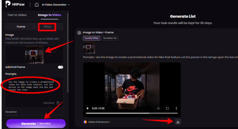 HitPaw AI Image to Video Generator for brands
