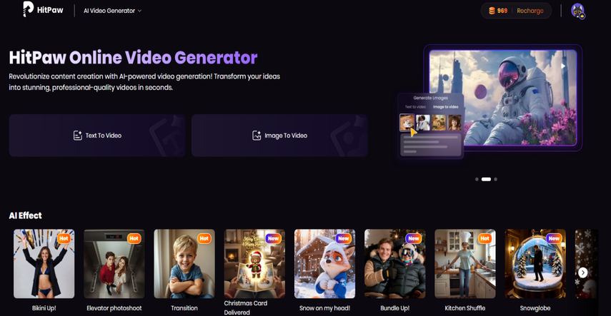 HitPaw Happy New Year Video Generator