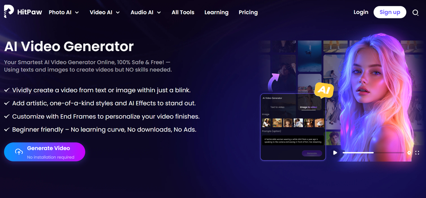 ai image to video generator online