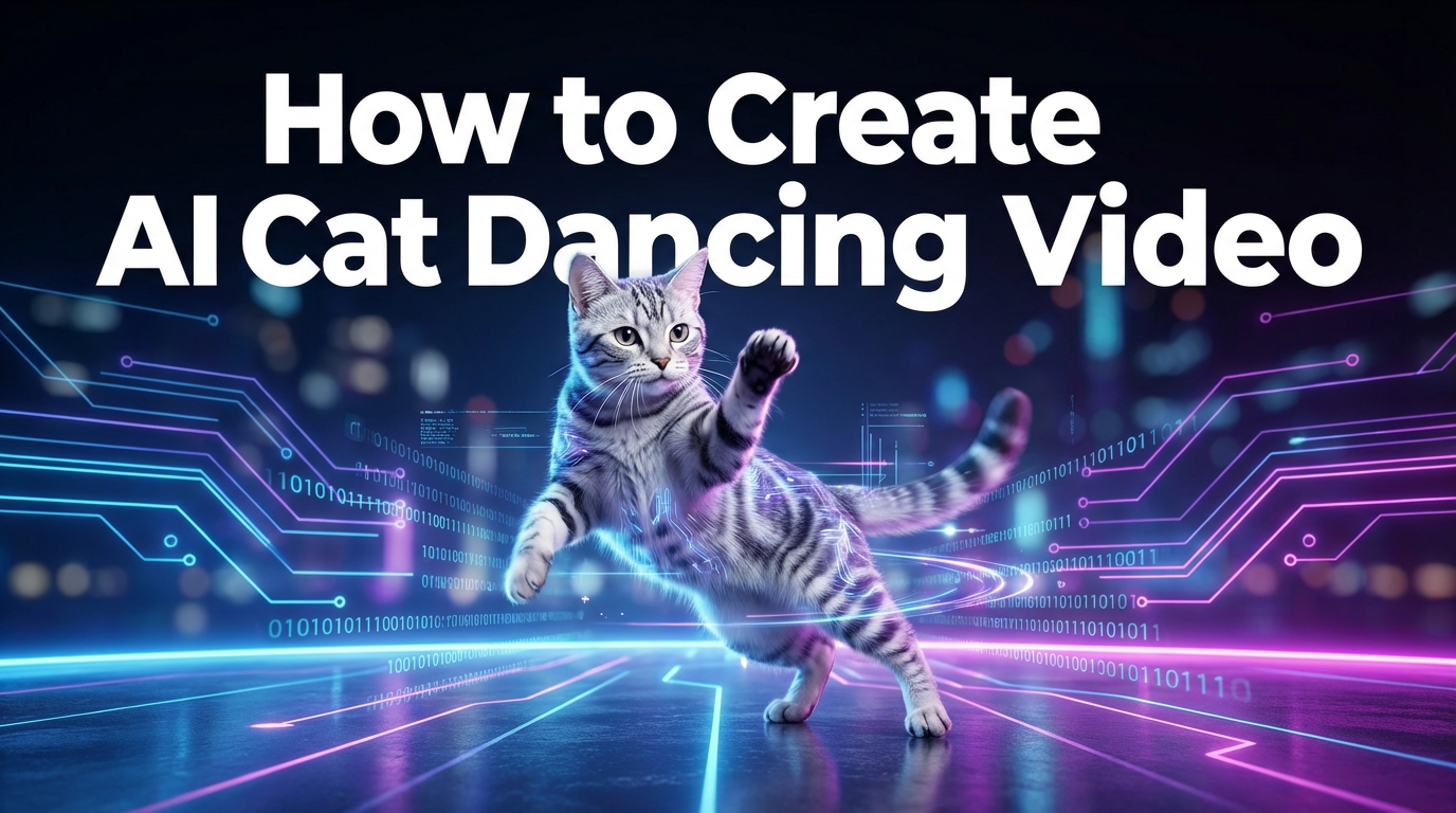 how to make ai cat dace video