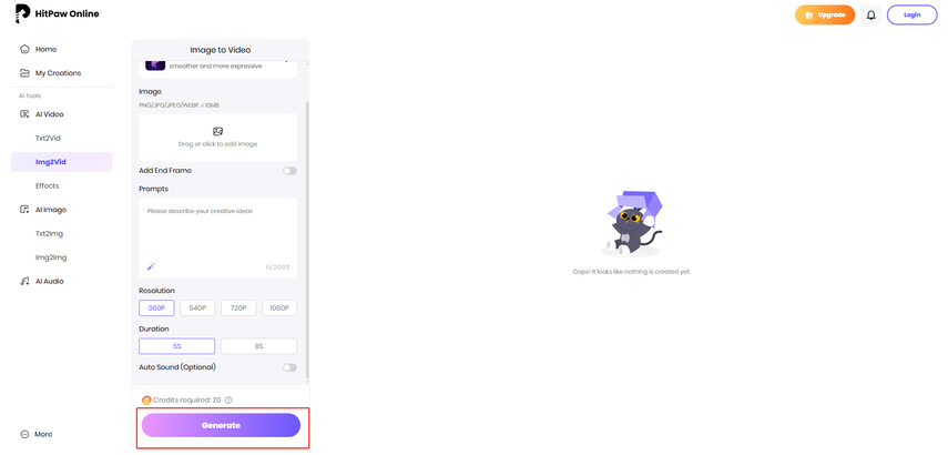 generate AI waifu video