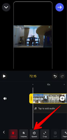 Instagram Speed option for Reels