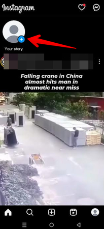 Instagram Your story icon