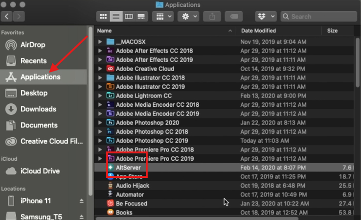 Installing AltStore on Mac