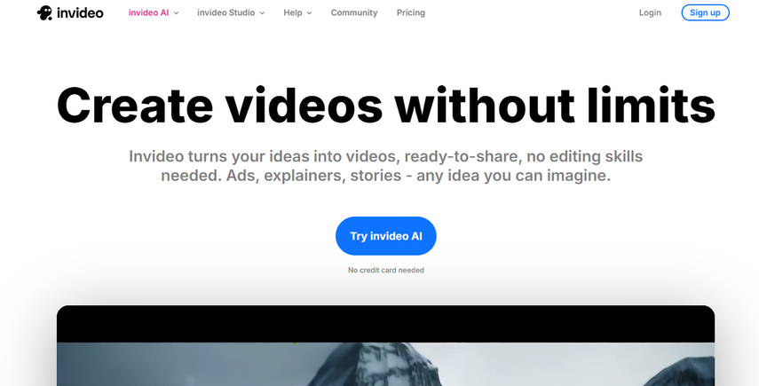 InVideo AI video generator
