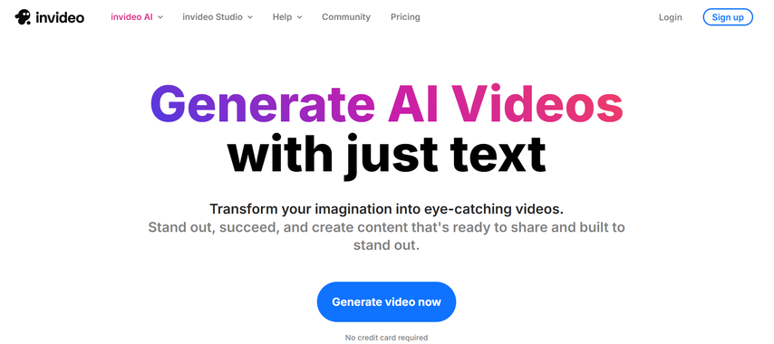 invideo ai top sora ai alternatives