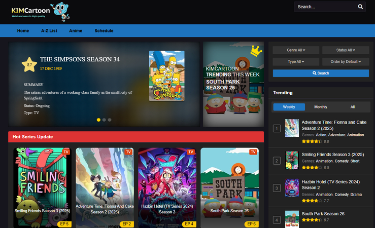 KimCartoon KissCartoon alternative